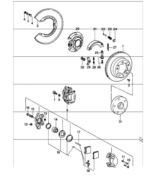 Diagram 603-00 Porsche Macan S benzina 3.0L V6 354Bhp 