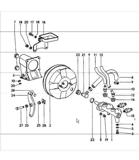 Diagram 604-10 Porsche Cayenne MK3 (958) 2010-2017 Roues, Freins
