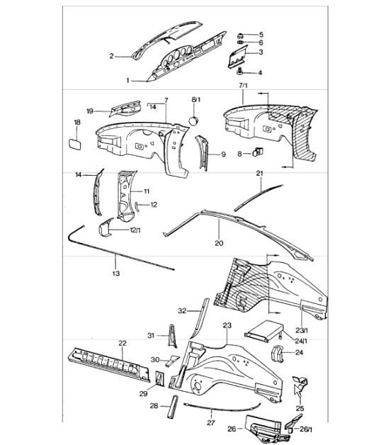 Diagram 801-20 Porsche Taycan (9J1) MK2 2024>> 