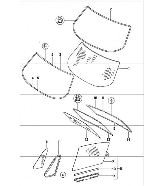 Diagram 805-00 Porsche Macan (95B) MK3 2022>> 