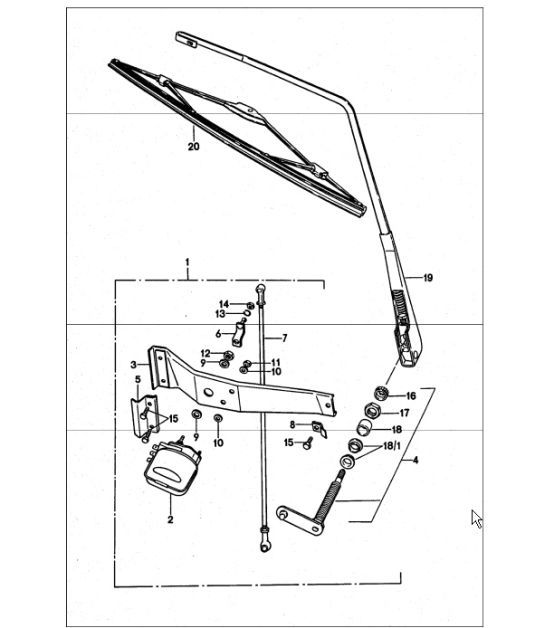 Diagram 904-05 Porsche Cayenne MK3 (958) 2010-2017 Materiale elettrico