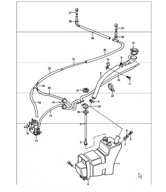 Diagram 904-30 Porsche Cayenne MK3 (958) 2010-2017 Equipo eléctrico