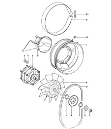 Air cooling 914-6 1970-76