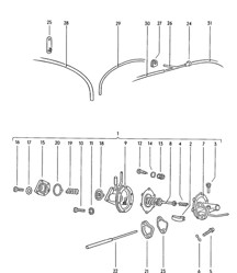 Bomba de combustible 914-1,8V 1970-76