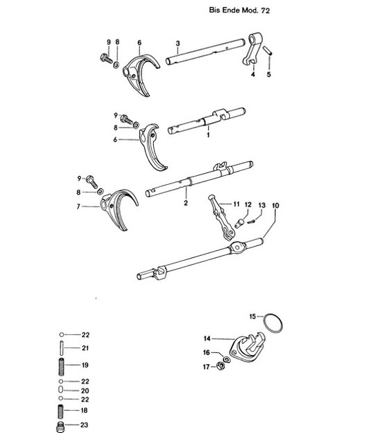 Diagram 304-000 Porsche 996 C4 3.4L 1997-08/01 传播