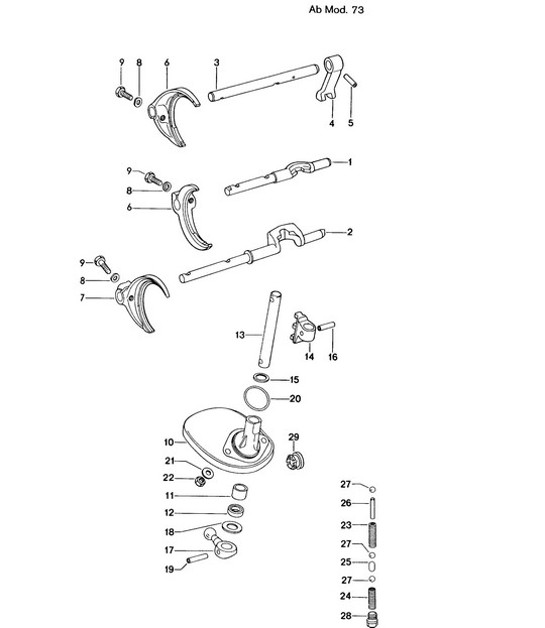 Diagram 304-005 Porsche Macan（95B）MK1（2014-2018） 传播