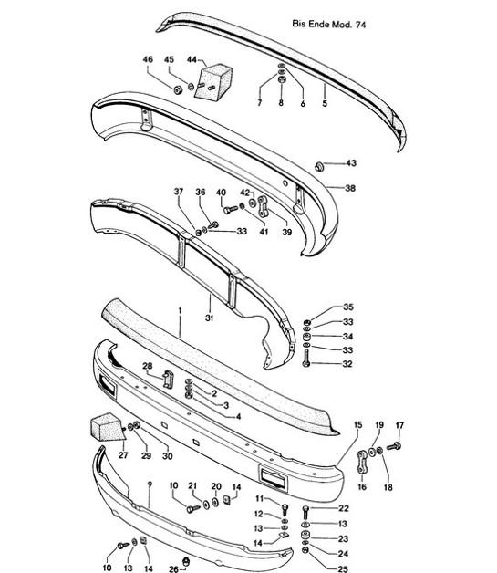Diagram 802-000 Porsche Cayenne S V8 4.2L Diesel 382HP Body