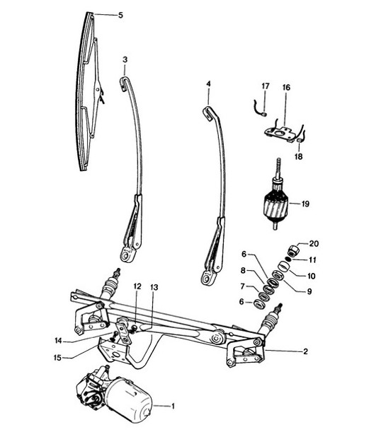 Diagram 904-005 Porsche Cayenne Turbo S 4.5L 2006>> Materiale elettrico