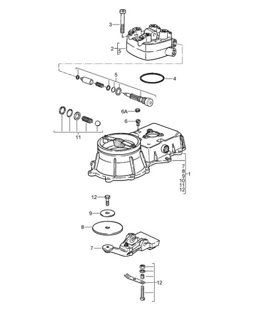 Diagram 107-005 Porsche Panamera 971 MK2 (2021>>) 