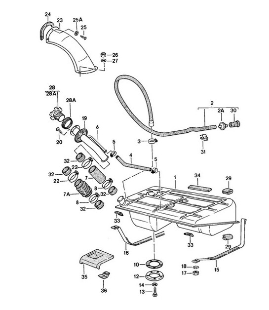 Diagram 201-000 Porsche Macan（95B）MK2 2019-2021 
