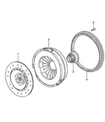 Kupplung 924 TURBO 1979