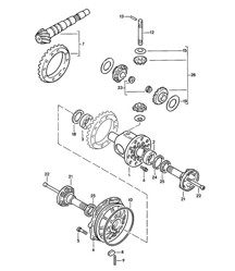 Differential / 4-speed 924 1976-79