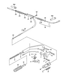 Parkeerremhendel 924 1976-79
