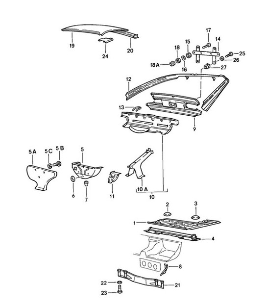 Diagram 801-020 Porsche Taycan (9J1) MK2 2024>> 