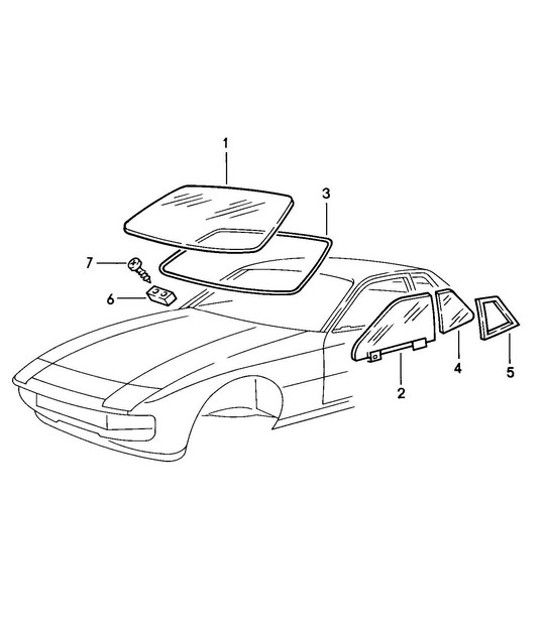 Diagram 805-000 Porsche Macan (95B) MK2 2019-2021 
