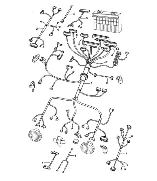 Diagram 902-020 Porsche Taycan GTS 