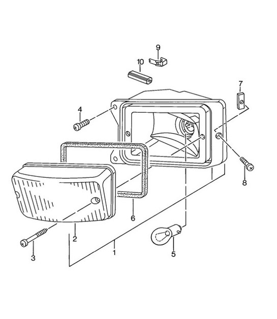Diagram 905-020 Porsche Cayenne S/GTS 4.8L 2007>> Materiale elettrico