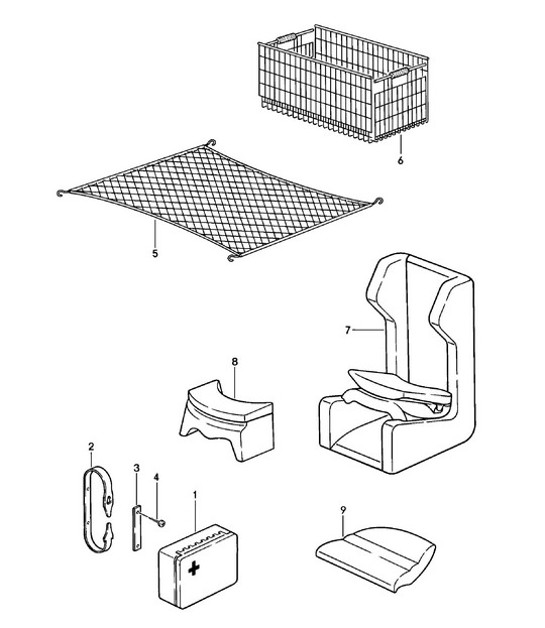 Diagram 002-010 Porsche 9J1.1 Taycan 2020-24 