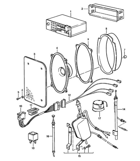 Diagram 003-005 Porsche 9J1.1 Taycan 4S 2020-24 
