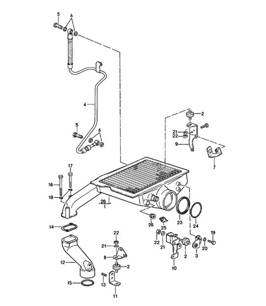 Diagram 107-035 Porsche Carrera GT 2003-06 