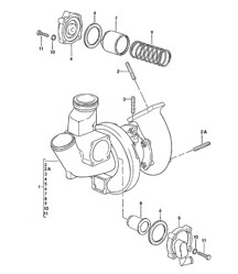 Turbocompressore 924 TURBO / GT 1980 - 1985