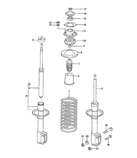 Diagram 402-000 Porsche 95B.2 Macan Petrol 2.0L (245Bhp) 2019-21 