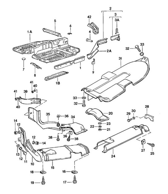Diagram 801-005 Porsche Macan (95B) MK1 (2014-2018) Body
