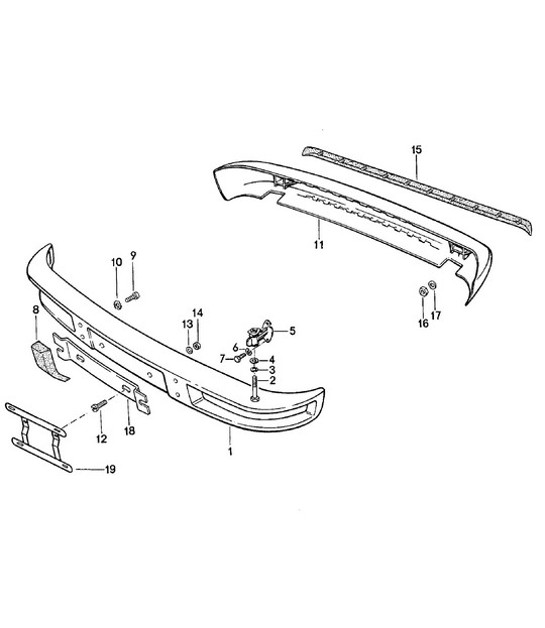 Diagram 802-000 Porsche 996 (911) (1997-2005) Body