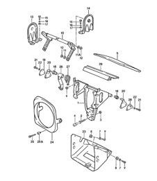 弹出式前大灯 924 1980-1985 