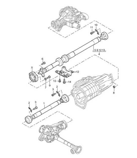 Diagram 305-20 Porsche Taycan Turbo S Cross Turismo 