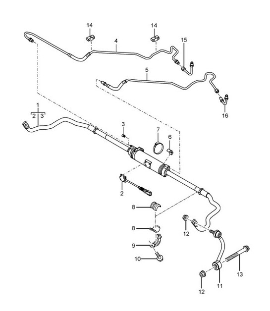 Diagram 501-04 Porsche Cayenne Coupé V6 3.0L 353Hp 