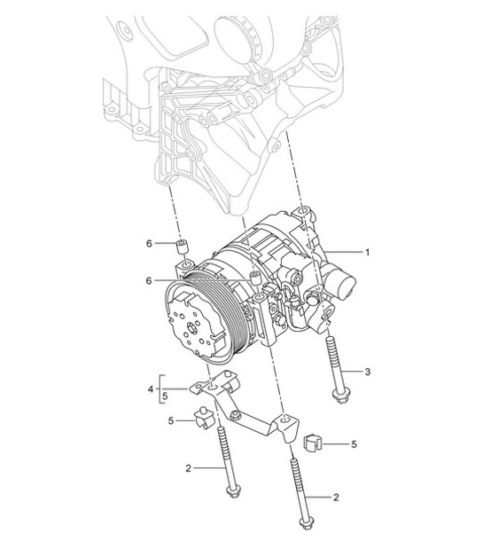 Diagram 813-70 Porsche Panamera 971 MK2 (2021>>) 