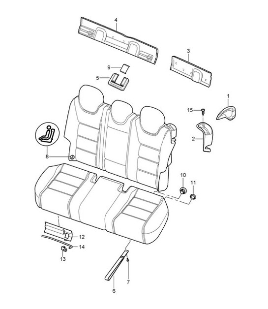 Diagram 817-35 Porsche Taycan (9J1) MK1 2020-2024 