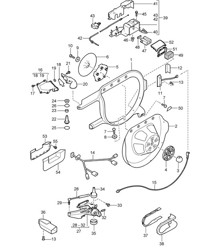 Halter / Reserverad - AUSSEN - Cayenne 9PA1 (957) 2007-10