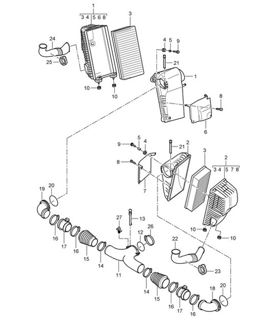 Diagram 106-000 Porsche Cayenne 9YB 2023>> 