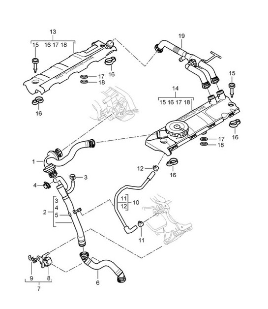 Diagram 107-001 Porsche Cayenne 9YB 2023>> 