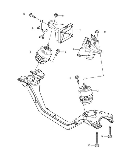 Diagram 109-010 Porsche Taycan (9J1) MK2 2024>> 