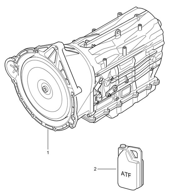 Diagram 320-000 Porsche Cayman 987C/981C (2005-2016) Transmisión