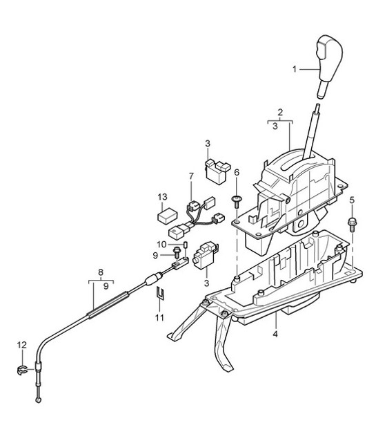 Diagram 701-001 Porsche 944 Turbo 2.5L 8V 1989-91 