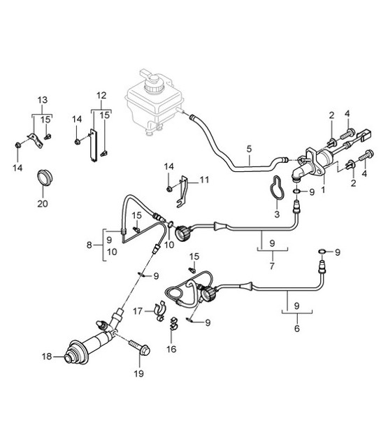 Diagram 702-008 Porsche Taycan Turbo GT con pacchetto Weissach Berlina sportiva 