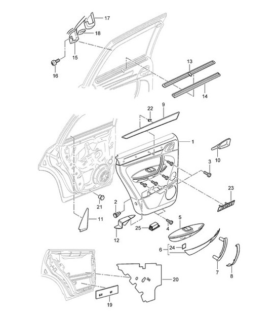 Diagram 807-015 Porsche Taycan 2020>> 