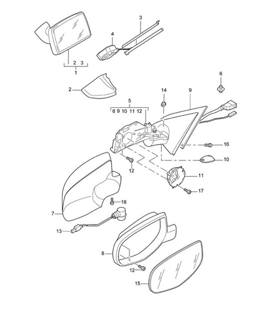 Diagram 809-030 Porsche Cayenne 9YB 2023>> 