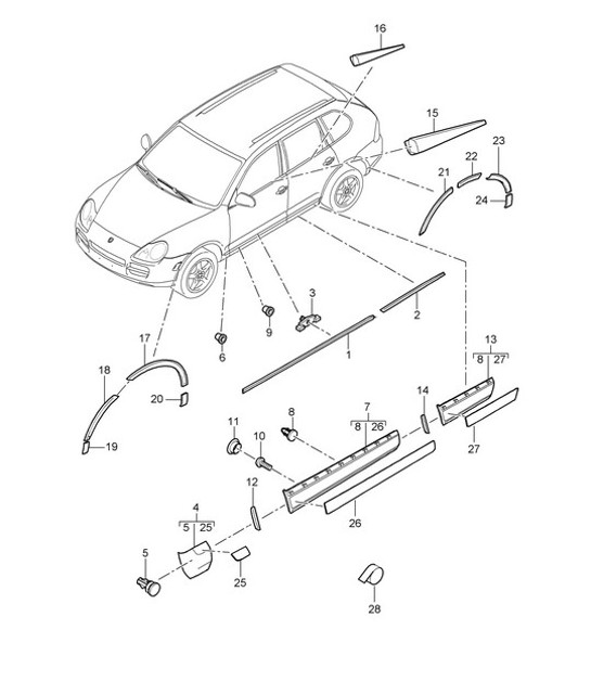 Diagram 810-005 Porsche Taycan (9J1) MK2 2024>> 