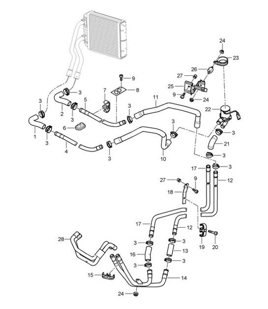 Diagram 813-000 Porsche Cayenne 3.2L V6 2003>> Carrozzeria