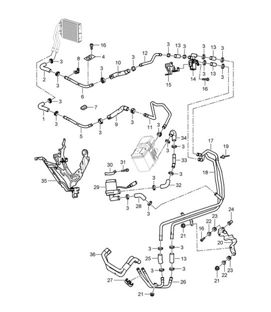 Diagram 813-015 Porsche 997 MKII 涡轮增压 2009>>  车身