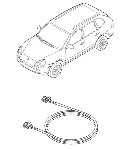 Diagram 902-051 Porsche 911 & 912 (1965-1989) Electrical equipment