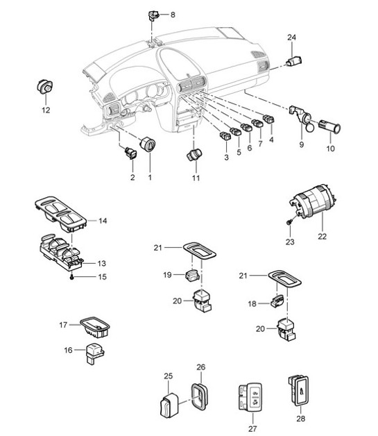 Diagram 903-005 Porsche Taycan (9J1) MK2 2024>> 