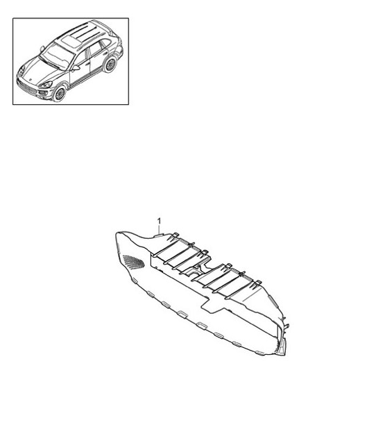 Diagram 105-097 Porsche 970.1 Panamera 4S V8 4.8L 2009-13 Engine