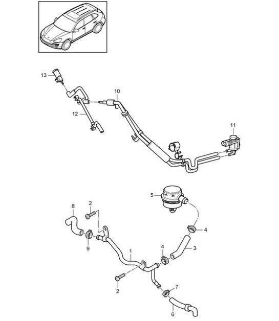 Diagram 107-024 Porsche 997GT3 2007>> Motor