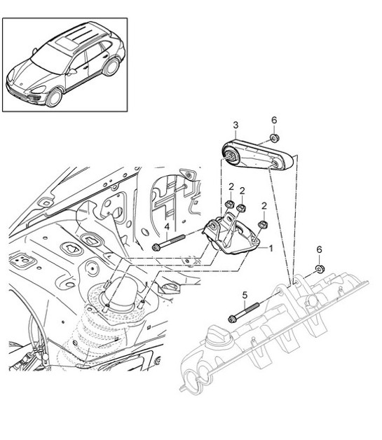 Diagram 109-000 Porsche Cayenne 9YB 2023>> 